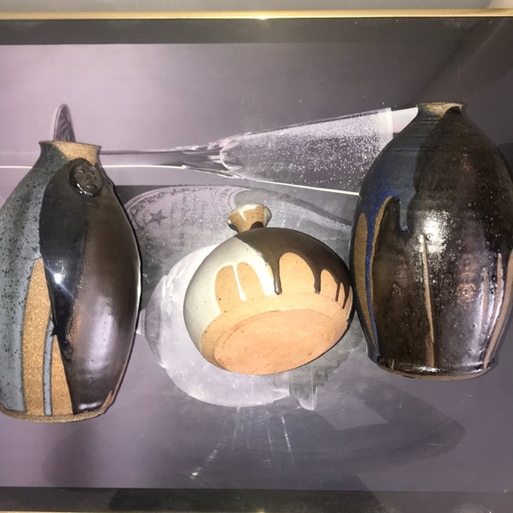 Set of three pottery - Picture 2 of 7